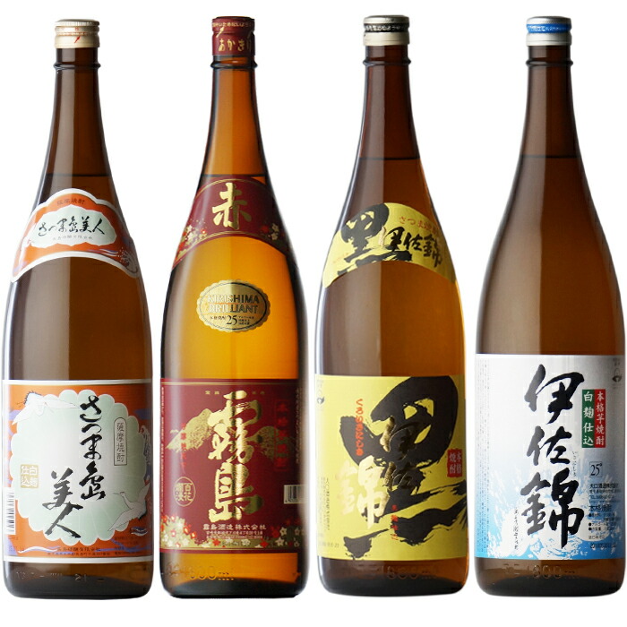 楽天市場】赤霧島1800 + 伊佐錦1800瓶 + 黒伊佐錦1800瓶 1800ml