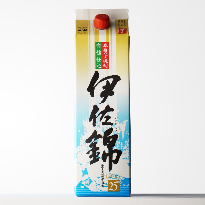 伊佐錦6本入　焼酎 25% 1800ml 大分酒造 大口酒造 芋焼酎 黒伊佐錦 25度 瓶 1800ml 1.8L いも焼酎