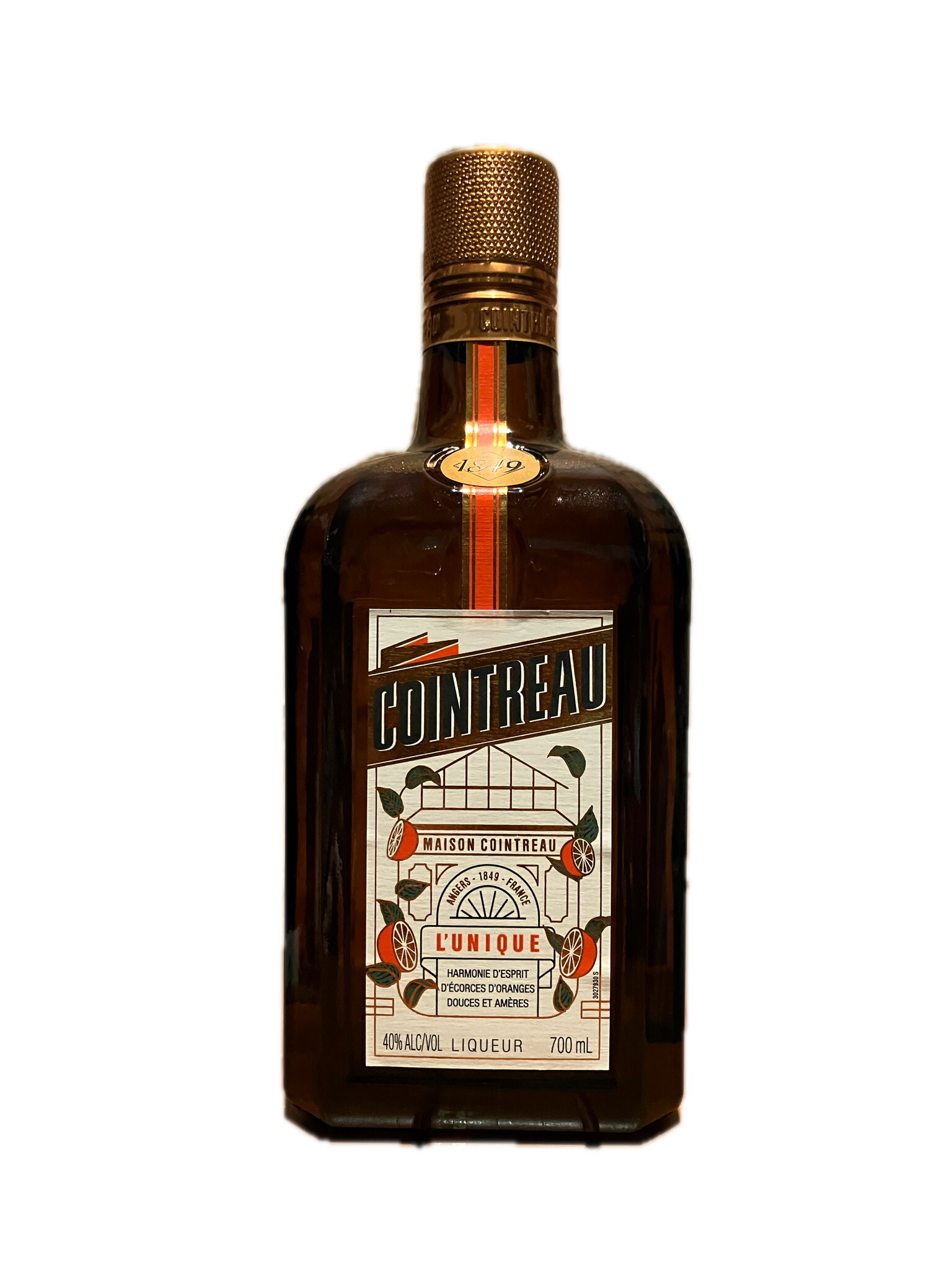 古酒 Cointreau コアントロー リキュール 350ml 40% ン2 COINTREAU リキュール コアントロー ハーフ 40度 350ml : 酒類の