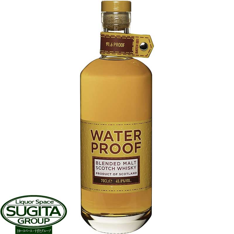 ウォータープルーフ　スコッチウイスキー　5本 ウォータープルーフ スコッチウイスキー 5本 楽天市場