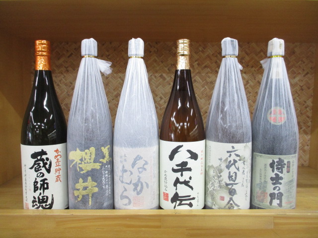 芋焼酎 伊佐美・なかむらを含む芋焼酎６本セット！ - 焼酎