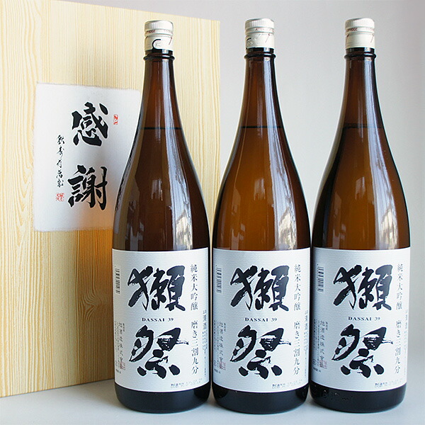 獺祭純米大吟醸 23 磨き二割三分 感謝のギフト箱 1800ml 楽天市場】獺祭 純米大吟醸 23 磨き二割三分 感謝のギフト箱 金