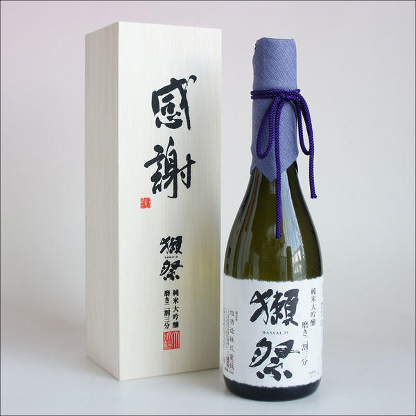 楽天市場】獺祭 木箱入り 純米大吟醸23 磨き二割三分 720ml 日本酒 旭酒造 獺祭の純正包装紙で無料ギフト包装 : 酒百花 昇栄丸