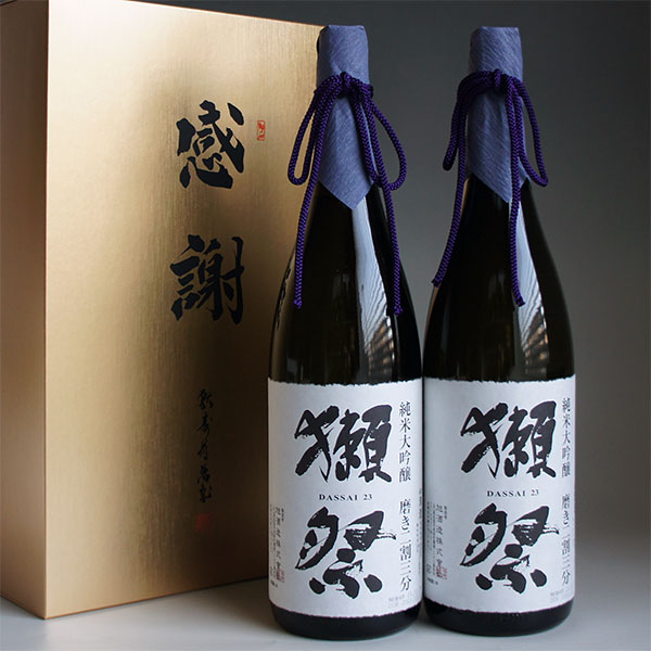楽天市場】獺祭 木箱入り 純米大吟醸23 磨き二割三分 1800ml