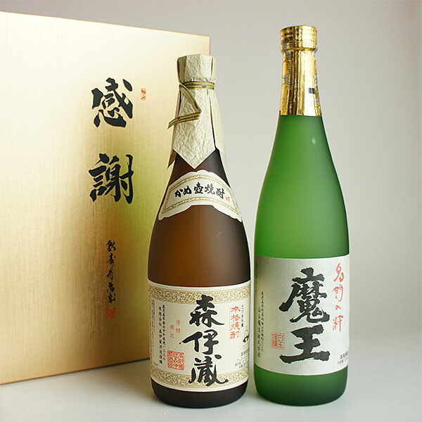 楽天市場】お中元 魔王 おめかし 感謝のギフト箱 金蓋紙箱入り 1800ml 1本組 芋焼酎 ギフトセット 無料ギフト包装 : 酒百花 昇栄丸