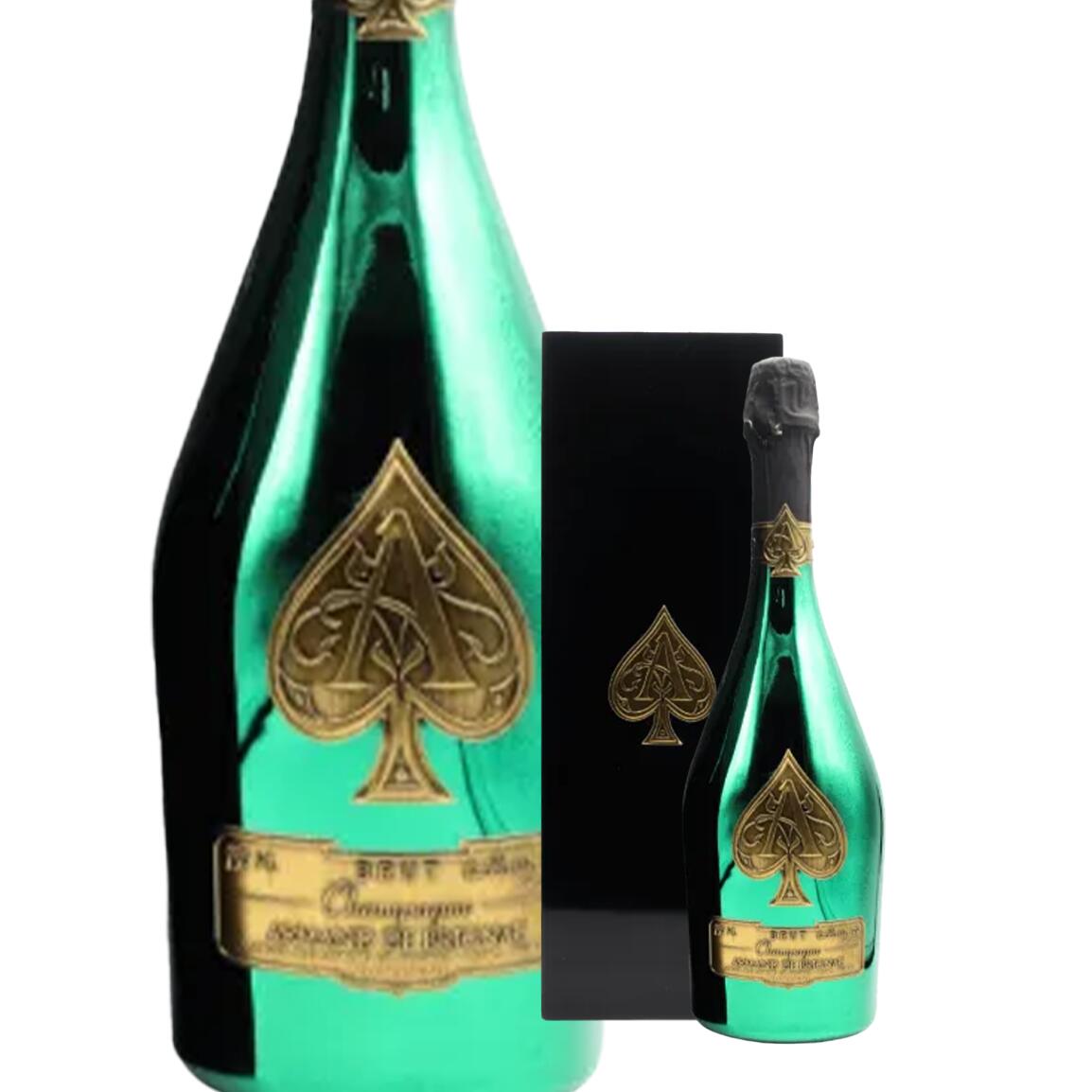 【箱付き】 アルマンド ブリニャック グリーン マスターズ 750ml 12.5度 | アルマンドグリーン シャンパン シャンパーニュ 1本 贈り物 ギフト プレゼント 御祝 記念日 誕生日 敬老の日 退職祝い 開店祝い 周年記念