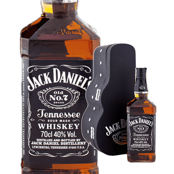 ジャックダニエル ギターケース付き 700ml 40度 箱付き ギターボックス テネシー ウイスキー ウィスキー アメリカン 洋酒 1本 贈り物 ギフト プレゼント 御祝 記念日 父の日 誕生日 敬老の日 退職祝い