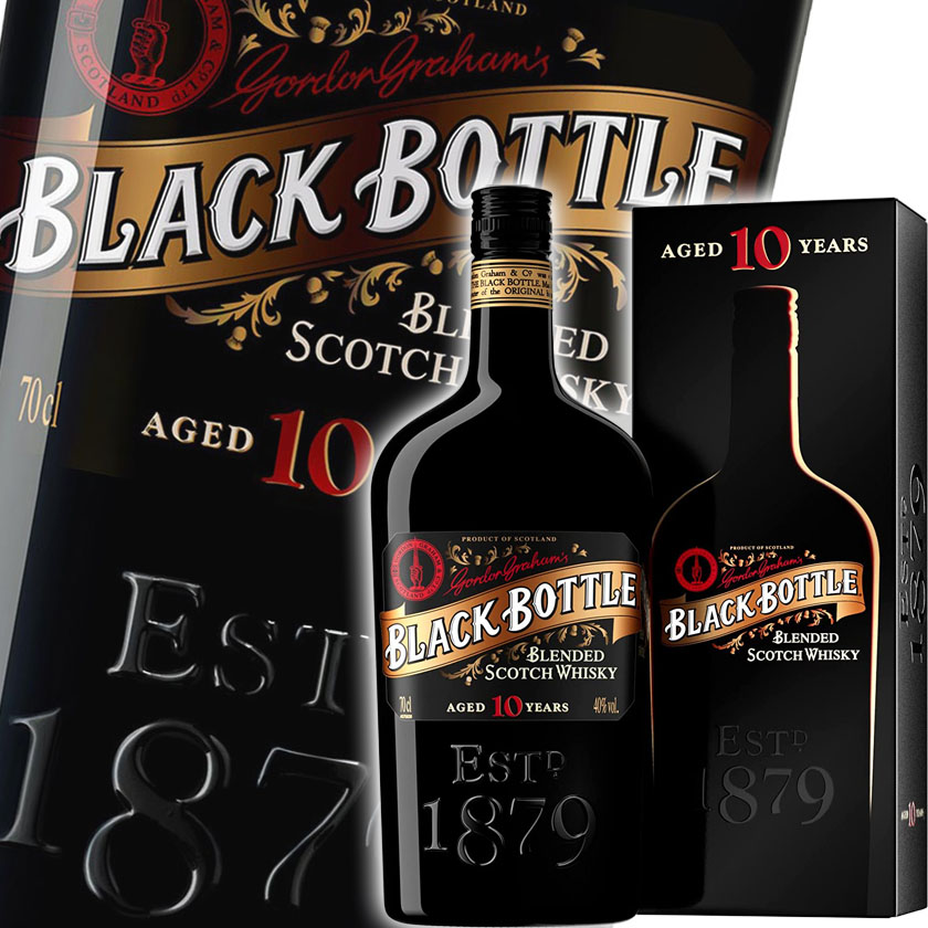 楽天市場】ブラックボトル 10年 箱付き（並行品） Black Bottle
