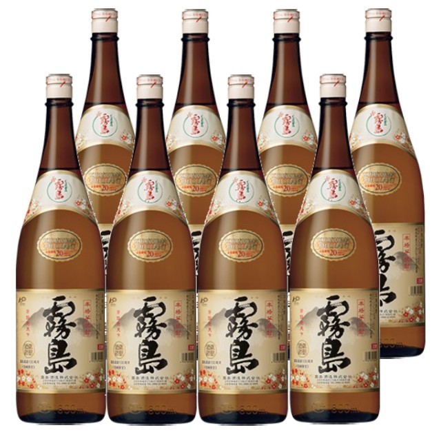 宮崎限定 霧島 20度 1800ml×8本 芋焼酎 霧島酒造※北海道･東北エリアは別途運賃が1000円発生します。