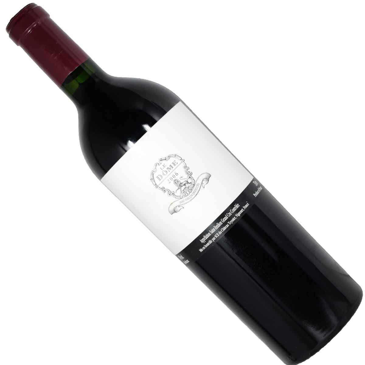 ［2006］ ル・ドーム 750ml赤 ジョナサン・マルテュス サンテミリオンLe Dome AOC　Saint Emilion Grand Cru