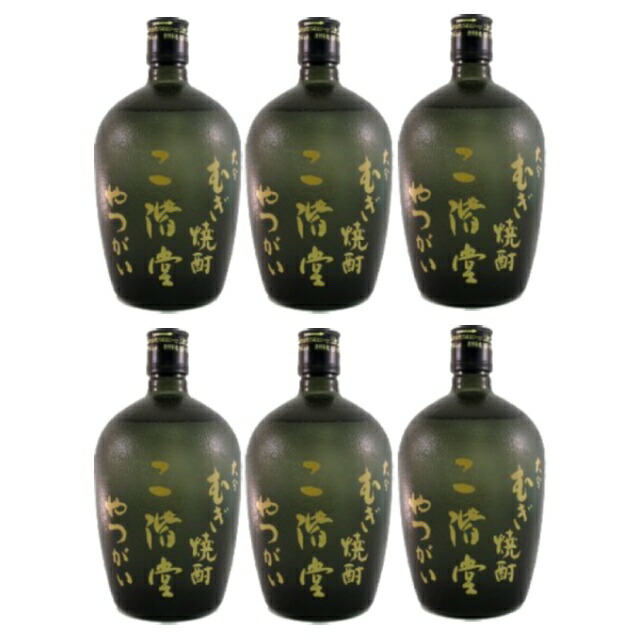 二階堂 やつがい 30度 720ml×6本 麦焼酎 二階堂酒造 大分※北海道･東北エリアは別途運賃が1000円発生します。