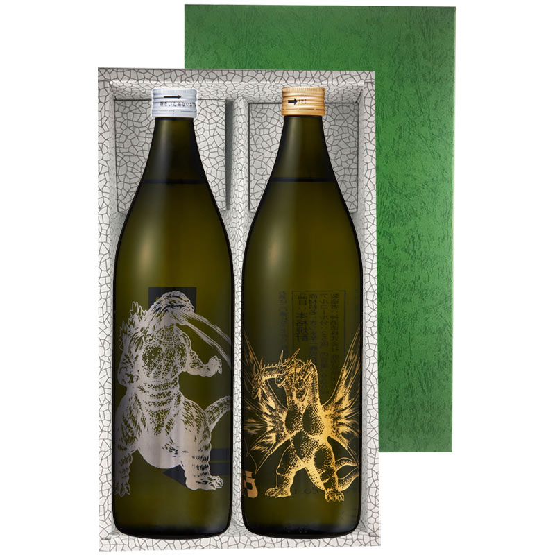 ゴジラ キングギドラ セット 900ml×各1本 計2本 化粧箱入 芋焼酎 セット 【ゴジラ】 【予約商品】【新商品】【コラボ】【予約商品】【新商品】【コラボ】【予約商品】【新商品】【コラボ】※北海道・東北地区は、別途送料1000円が発生します。 4,697円