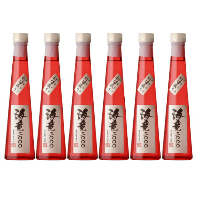 海童(かいどう) 2000 初留取り 化粧箱入 43度 300ml×6本 瓶 芋焼酎ハナタレ 濱田酒造※北海道･東北エリアは別途運賃が1000円発生します。