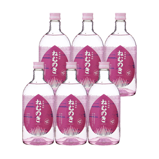 鹿児島限定 ねむのき 箱入 25度 720ml×6本 芋焼酎 国分酒造※北海道・東北エリアは別途運賃が1000円発生します。