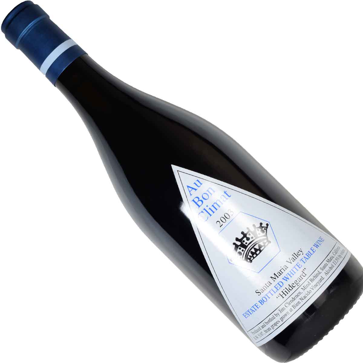 ヒルデガード ホワイトワイン サンタ・マリア・ヴァレー 2003(平成15年)750ml白 オー・ボン・クリマAU BON CLIMAT Estate Bottled White Table Wine Hildegard Santa Maria Valley|酒どんどん 店