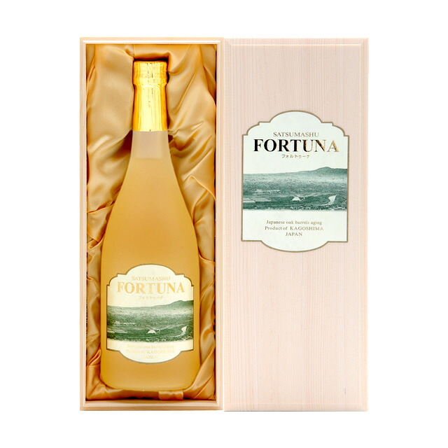 フォルトゥーナ 25度 720ml&times;6本 木箱入 芋焼酎 出水酒造 FORTUNAミズナラの木製樽で長期間熟成※北海道･東北エリアは別途運賃が1000円発生します。｜酒どんどん　店