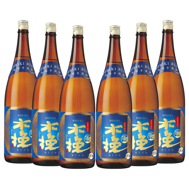 木挽BLUE 20度 1800ml×6本 芋焼酎 雲海酒造※北海道･東北エリアは別途運賃が1000円発生します。