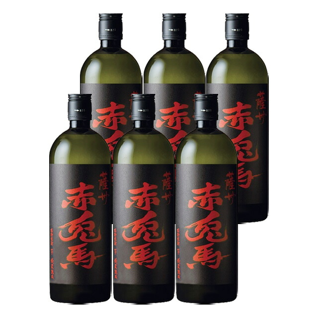 芋焼酎 赤兎馬（せきとば） 720ml 6本セット 送料無料 送料無料 ギフト プレゼント 贈答 お中元 記念日 ※北海道・東北地区は、別途送料1000円が発生します。