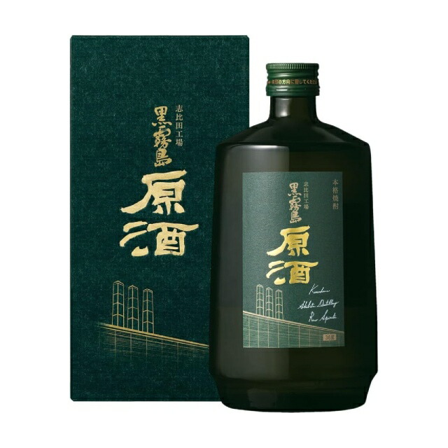 志比田工場 黒霧島原酒 36度 700ml×6 芋焼酎 霧島酒造※北海道・東北エリアは別途運賃が1000円発生します。