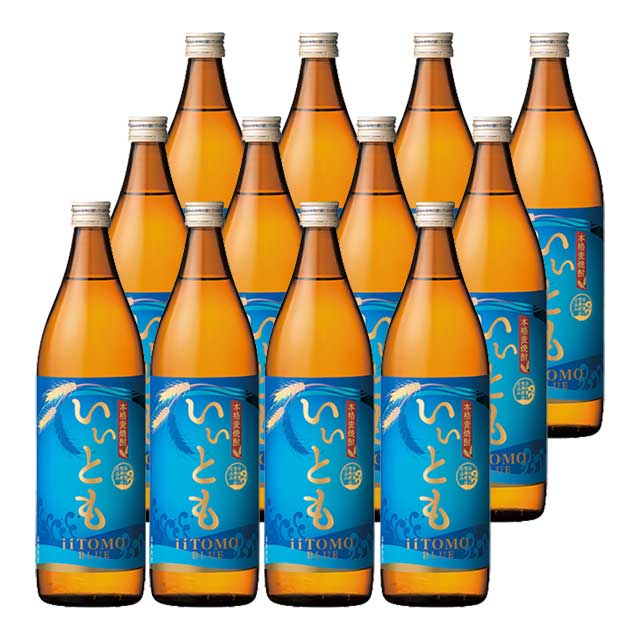 いいともブルー 25度 900ml&times;12本 麦焼酎 雲海酒造※北海道･東北エリアは別途運賃が1000円発生します。｜酒どんどん　店 10,709円