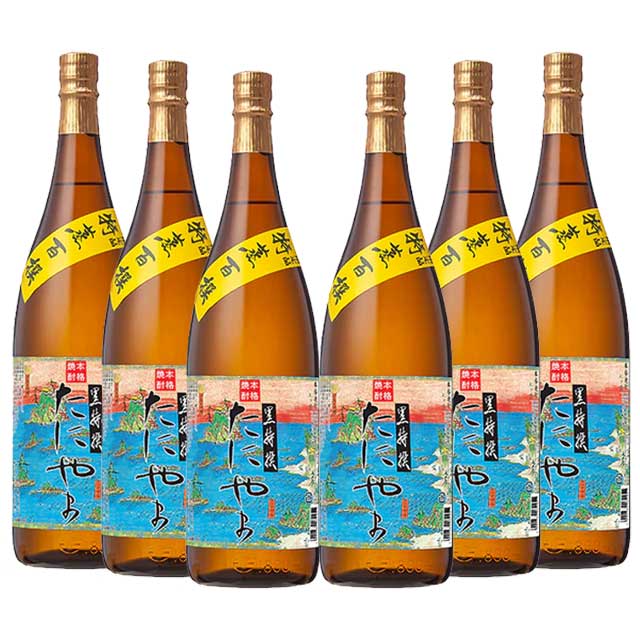 限定品 黒特選 たにやま 25度 1800ml×6本 芋焼酎 さつま無双※北海道・東北エリアは別途運賃が1000円発生します。