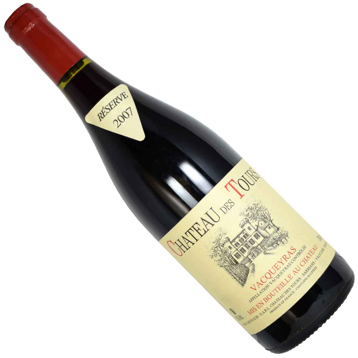［2007］ヴァケラス 750ml赤 シャトー・デ・トゥールCHATEAU DES TOURS｜酒どんどん　店