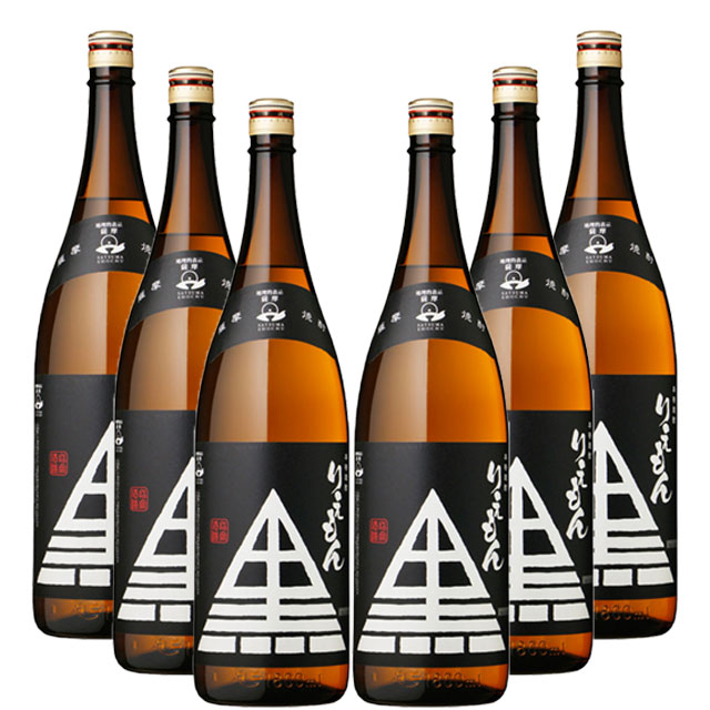 黒利右衛門 25度 1800ml&times;6本セット ケース買い 芋焼酎 指宿酒造 ※北海道・東北エリアは別途運賃が1000円発生します。｜酒どんどん　店