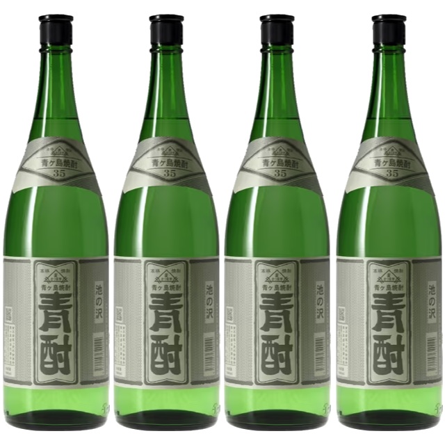 青酎(あおちゅう) 池之沢 35度 1800ml×4本 芋焼酎 東京都 青ヶ島酒造※北海道･東北エリアは、別途運賃が1000円発生します。