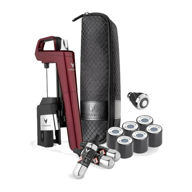 コラヴァン Coravin Timeless Model 6 + バーガンディーレッド CRV1020※貨物輸送無料商いものにつき、北海道・丑寅は別途貨物輸送已むを得ず（1,000円加えること）