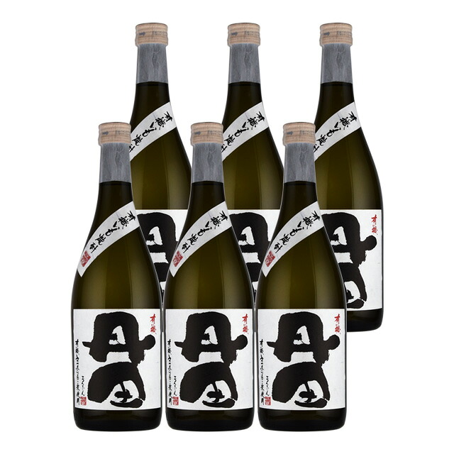 12年長期貯蔵酒 有機丹田 25度 720ml&times;6本 芋焼酎 濱田酒造　※北海道・東北地区は、別途送料1000円が発生します。｜酒どんどん　店