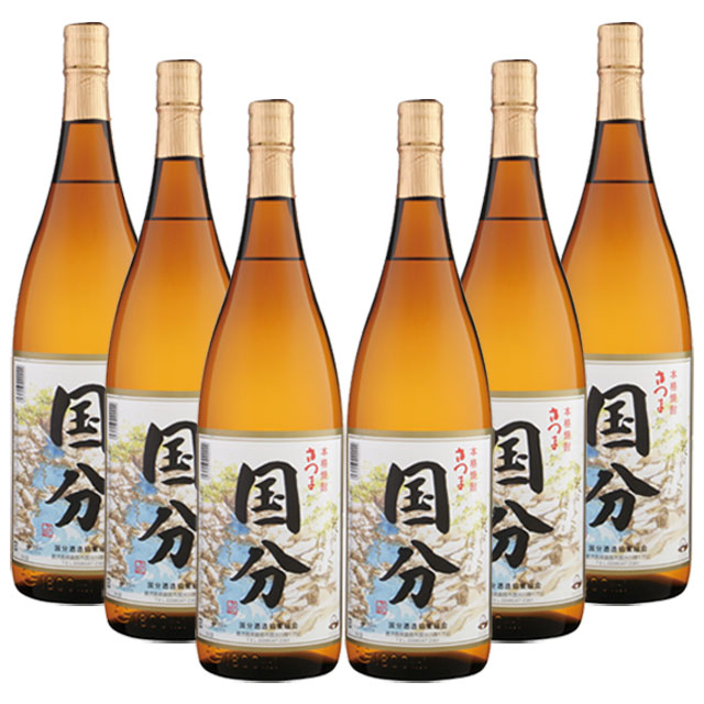 さつま国分 25度 1800ml×6本 芋焼酎 国分酒造 ※北海道・東北エリアは別途運賃が1000円発生します。