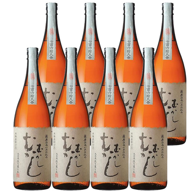 甕仕込み むかしむかし 25度 1800ml×8本 芋焼酎 丸西酒造東京ウイスキー＆スピリッツコンペティション2020 焼酎部門 金賞受賞※北海道・東北エリアは別途運賃が1000円発生します。