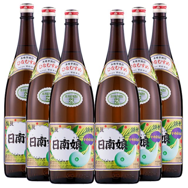楽天市場】日南娘（ひなむすめ） かめ仕込み 25度 1800ml 本格芋焼酎