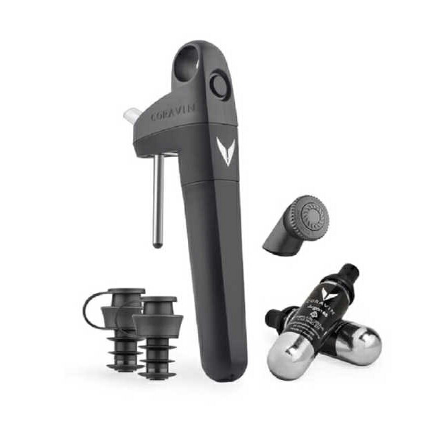 コラヴァン Coravin Pivot 黒いこと CRV1037 ワインセーバー※貨物輸送無料商いものにつき、北海道・丑寅は別途貨物輸送已むを得ず（1,000円加えること）