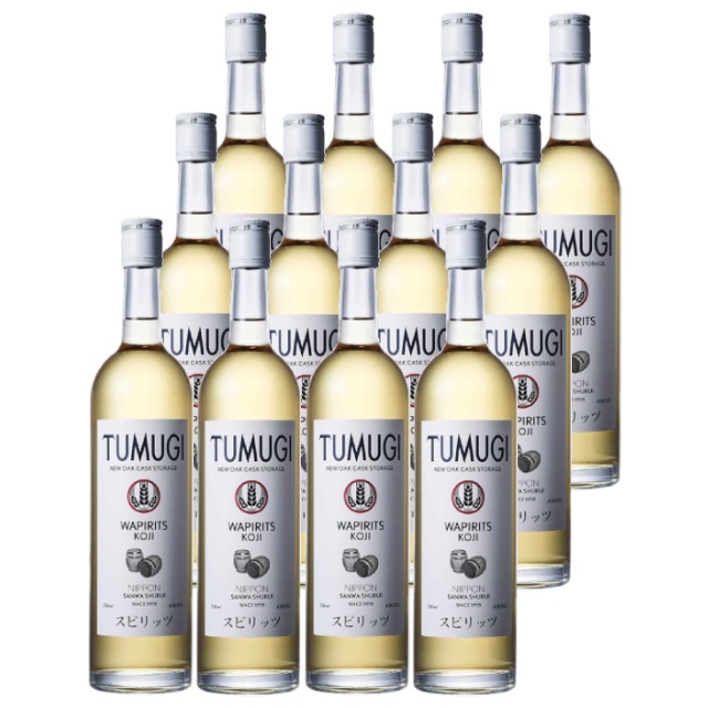 TUMUGI(つむぎ) NEW OAK CASK STORAGE 43度 750ml×12本 三和酒類 大分県※北海道･東北エリアは別途運賃が1000円発生します。
