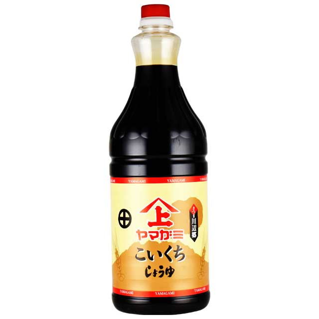ヤマガミ醤油　濃口醤油　1.8L　※8月7日からのご注文は8月18日より順次発送［上原産業／こいくち醤油／鹿児島南九州市］画像