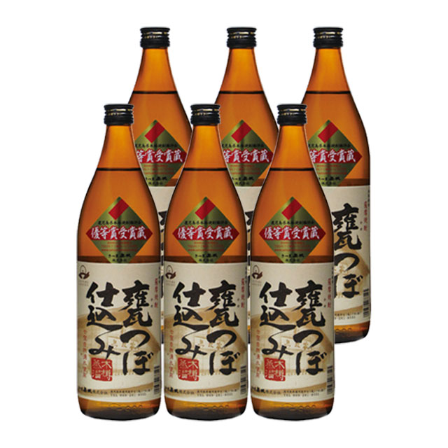 無双 甕つぼ仕込み 25度 900ml×6本 芋焼酎 さつま無双※北海道・東北エリアは別途運賃が1000円発生します。