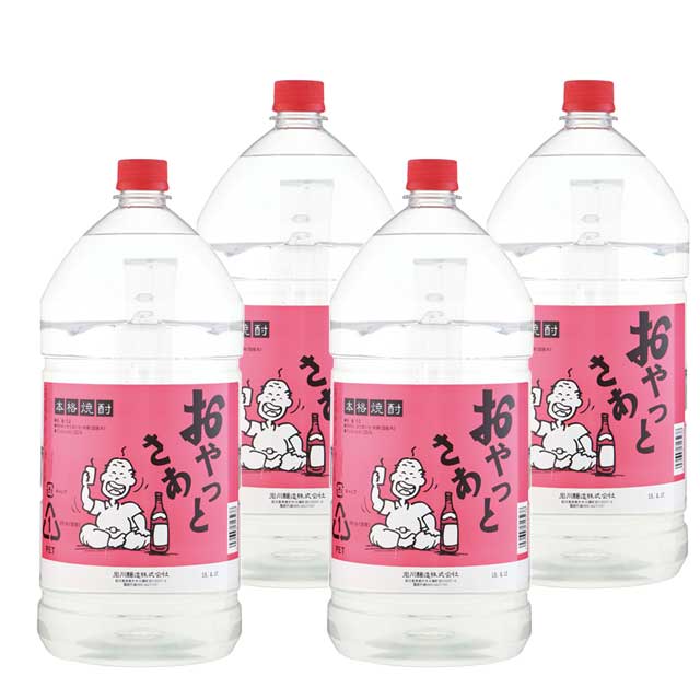 おやっとさあ ペット 25度 5000ml×4本 芋焼酎 岩川醸造 白麹 ケース※北海道・東北エリアは別途運賃が1000円発生します。