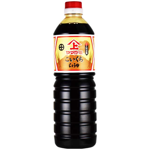 ヤマガミ醤油　濃口醤油　1000ml　　上原産業　濃口醤油　※8月7日からのご注文は8月18日より順次発送［上原産業／こいくち醤油／鹿児島南九州市］画像