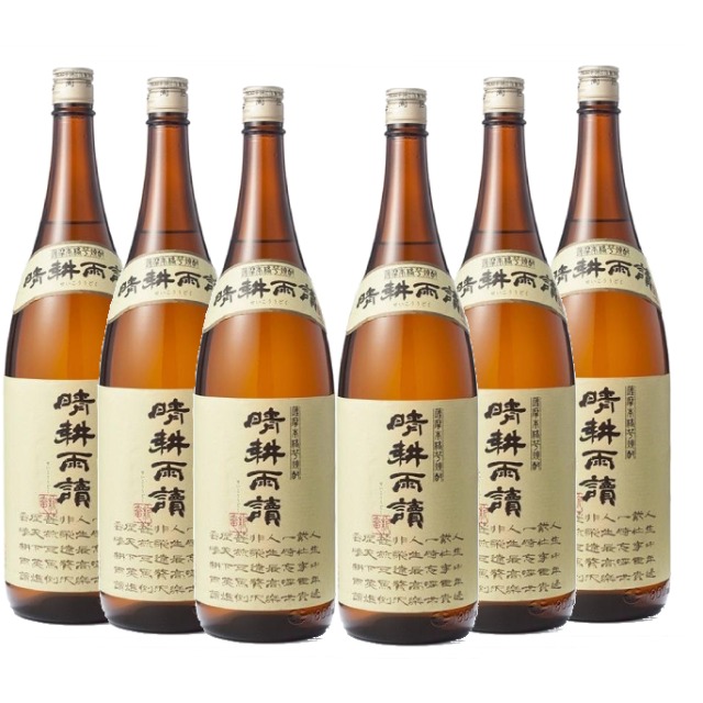 晴耕雨読(せいこううどく) 25度 1800ml×6本 芋焼酎 佐多宗二商店 鹿児島※北海道・東北エリアは別途運賃が1000円発生します。