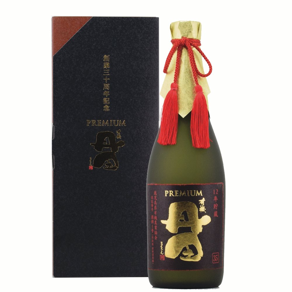 PREMIUM 有機丹田 35度 720ml 化粧箱入 芋焼酎 濱田酒造※北海道・東北地区は、別途送料1000円が発生します。｜酒どんどん　店