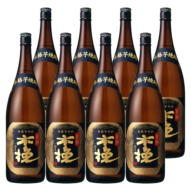 日向木挽(ひゅうがこびき) 黒 20度 1800ml×8本 芋焼酎 雲海酒造※北海道･東北エリアは別途運賃が1000円発生します。