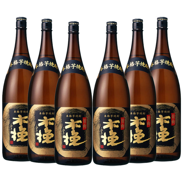 日向木挽(ひゅうがこびき) 黒 20度 1800ml&times;6本 芋焼酎 雲海酒造※北海道･東北エリアは別途運賃が1000円発生します。｜酒どんどん　店