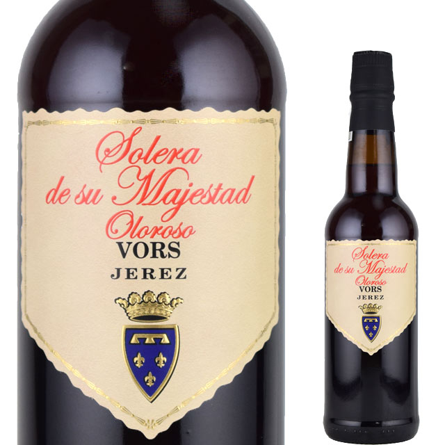 リアル バルデスピノ ソレラ ド ス マヘスタッド オロロソ 375ml シェリー Vinum Optimum Rare Signatum  Sherry Valdespino Solera de su Majestad Oloroso VORS JEREZ※北海道 東北地区は  別途送料1000円が発生します whitesforracialequity.org