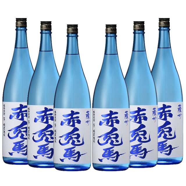 薩州 赤兎馬ブルー(せきとば) 20度 1800ml×6本 芋焼酎 薩州濱田屋伝兵衛※北海道・東北エリアは別途運賃が1000円発生します。|酒どんどん 店