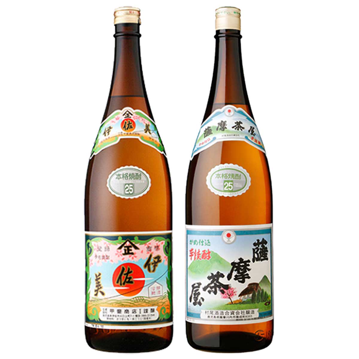 楽天市場】伊佐美1800ml＆はげあたま1800ml 飲み比べ2本セット