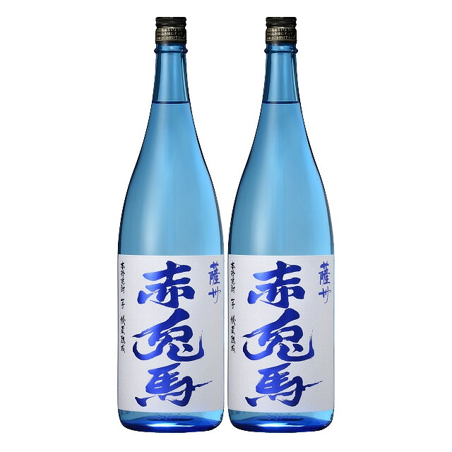薩州 赤兎馬ブルー(せきとば) 20度 1800ml×2本 芋焼酎 薩洲濱田屋伝兵衛※北海道･東北エリアは別途運賃が1000円発生します。