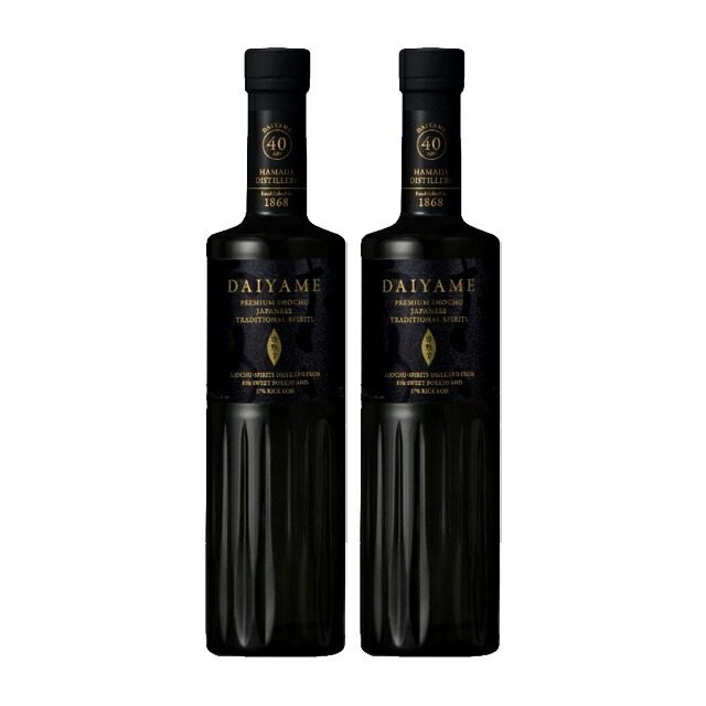 DAIYAME40(だいやめフォーティ) 40度 700ml&times;2本 芋焼酎 濱田酒造※北海道･東北エリアは別途運賃が1000円発生します。｜酒どんどん　店