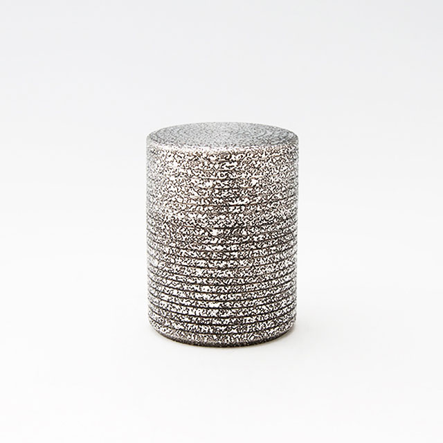 受注生産 薩摩錫器 錫 茶筒 吹雪 黒 90g [No.14-8] 薩摩錫器工芸館　代引不可父の日 錫器 錫製 還暦祝 結婚祝 退職祝 贈答 母の日 プレゼント ギフト 伝統工芸品｜酒どんどん　店