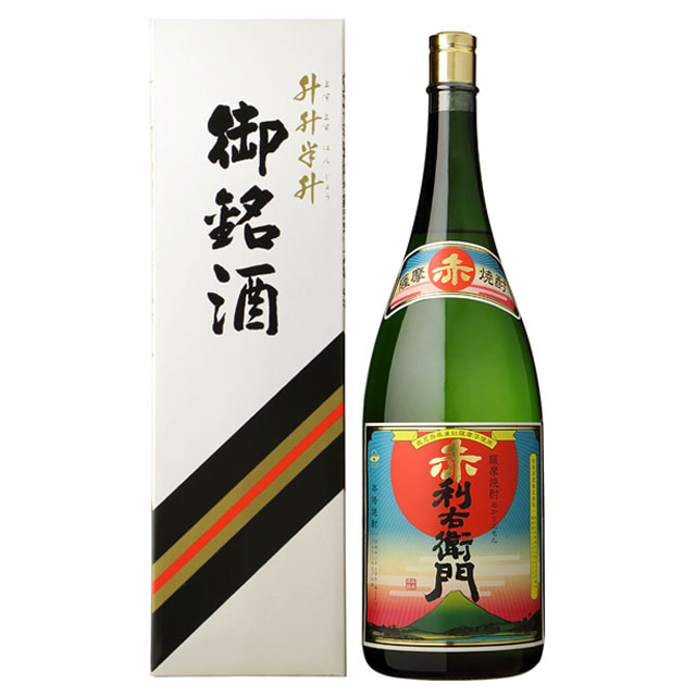 赤利右衛門（ますますはんじょう） 升々半升25度 4500ml 芋焼酎 指宿酒造｜酒どんどん　店